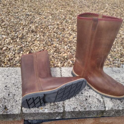 Bota campera suela neumático